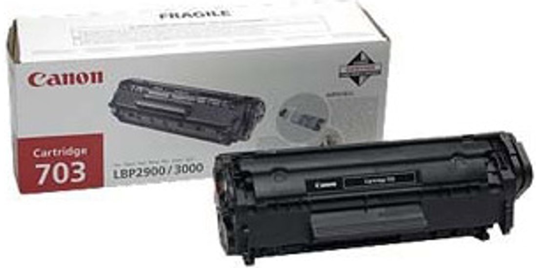 Canon Toner CRG703 Black cartuccia toner 3 pz…
