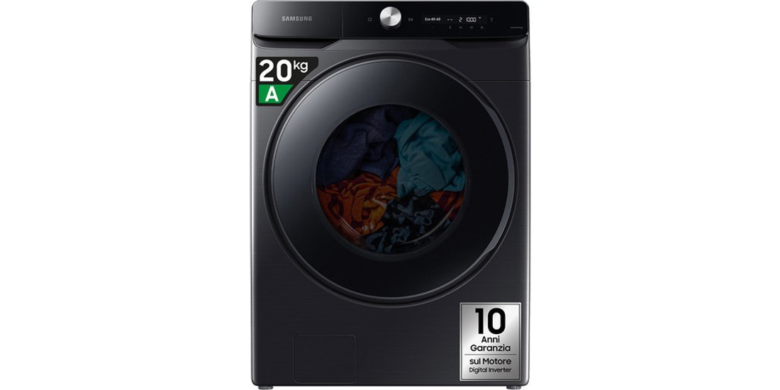 Samsung WF20DG8650BV lavatrice Caricamento frontale…