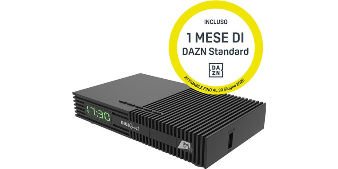 Digiquest DAZN_TI9 set-top box TV Satellite Full…