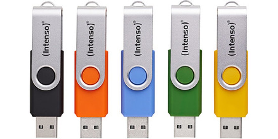 Intenso USB 3.2 Office Pack da 5X16GB