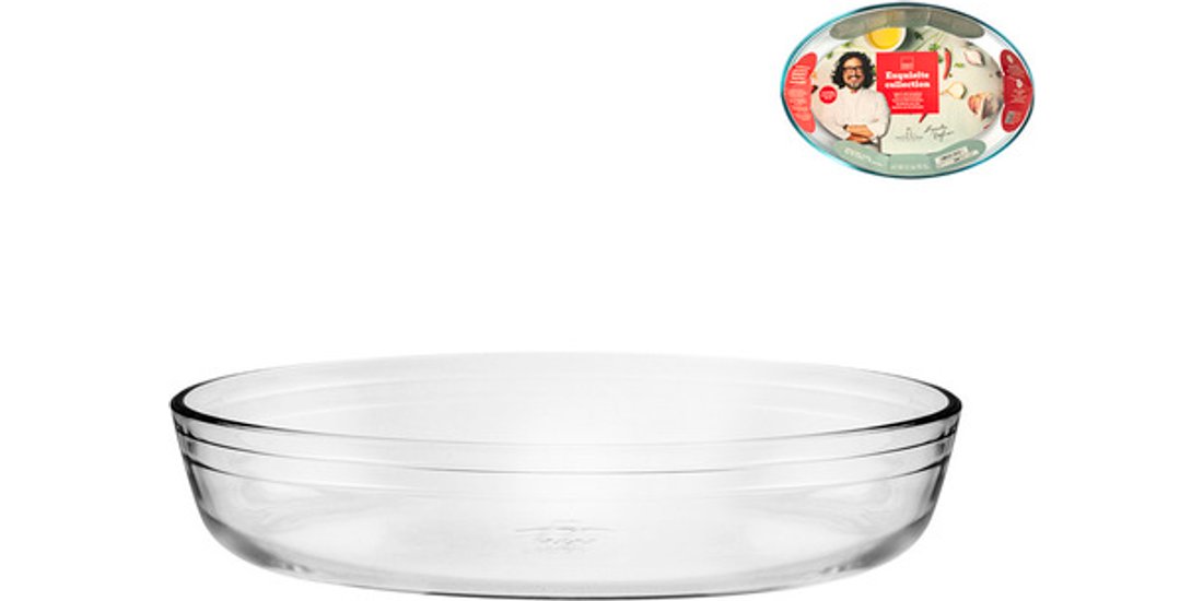 H&H Tegame Borghese in vetro borosilicato trasparente…