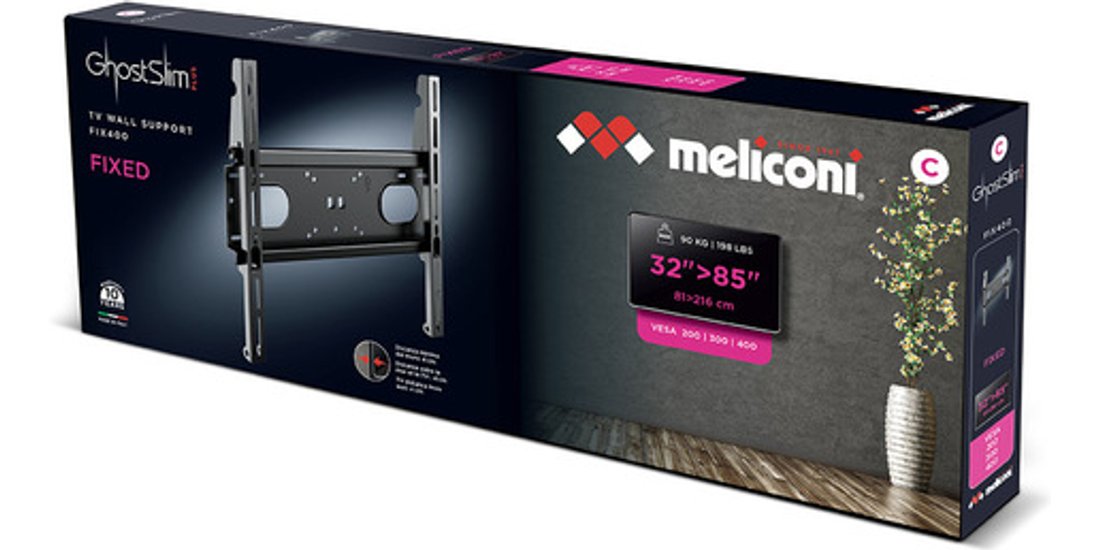 Meliconi Ghostslim Plus FIX400 216 m (85”) Nero…