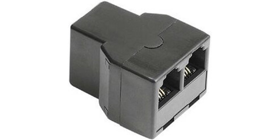Hama Sdoppiatore telefonico presa 6p 4c / 2 prese…