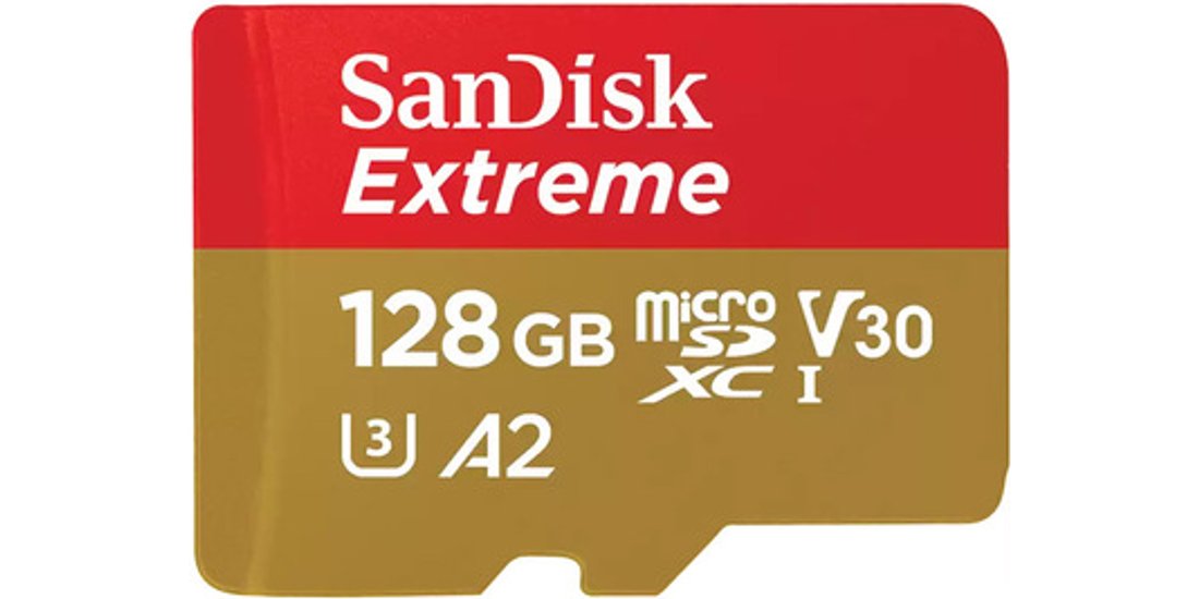 SanDisk Extreme 128 GB MicroSDXC UHS-I Classe…
