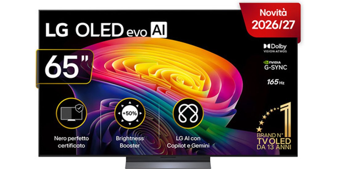 LG OLED evo AI 65” Serie C6 OLED65C65LA 4K Brightness…
