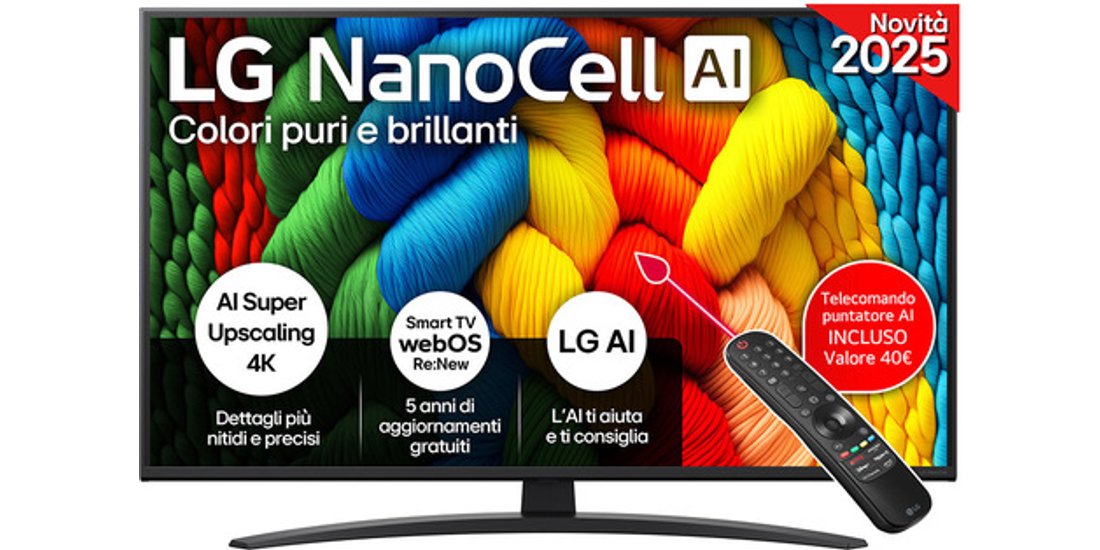 LG NanoCell AI 43NANO81A6A TV Serie NANO81 43…