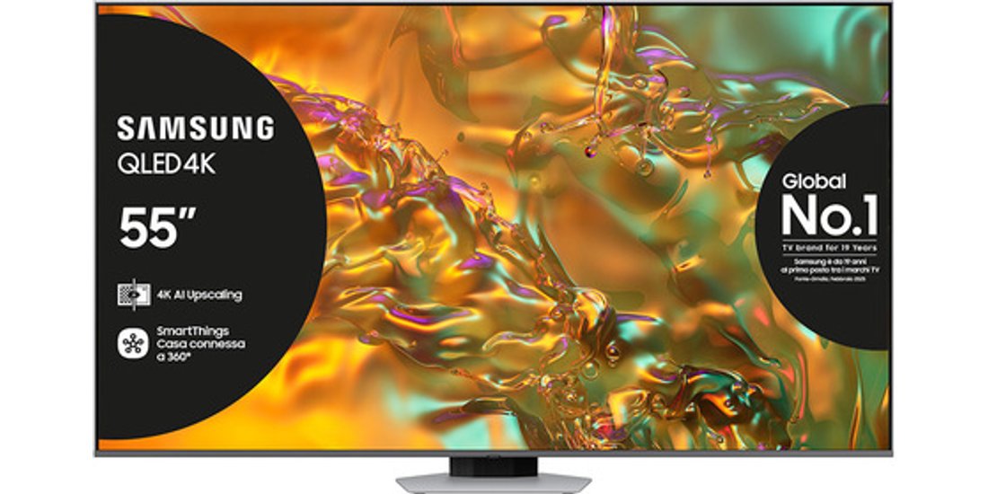 Samsung Q80D TV QLED 4K 55” QE55Q80DATXZT Smart…