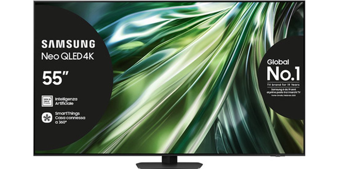 Samsung Smart TV 55” QE55QN90DATXZT Neo QLED…