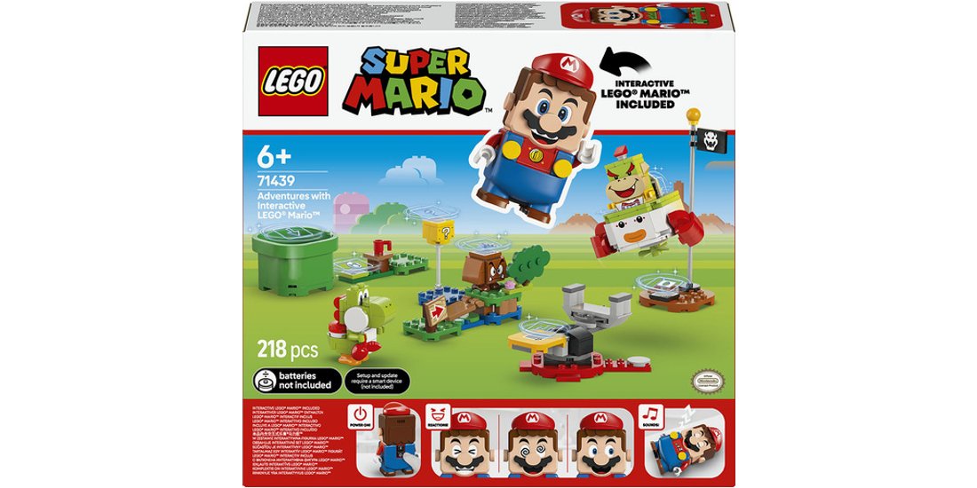 LEGO Super Mario 71439 Avventure di Mario Interattivo…