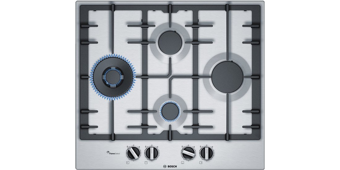 Bosch Serie 6 PCI6A5B90 piano cottura Acciaio…