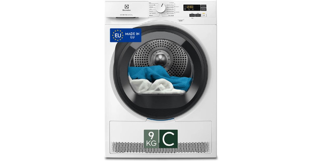Electrolux Asciugatrice 9 Kg Classe C EW6H19G…