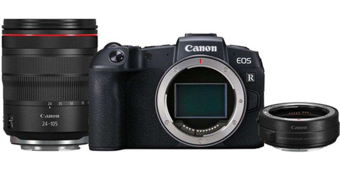 Canon EOS RP Body + RF 24-105mm f/4L IS USM lens…