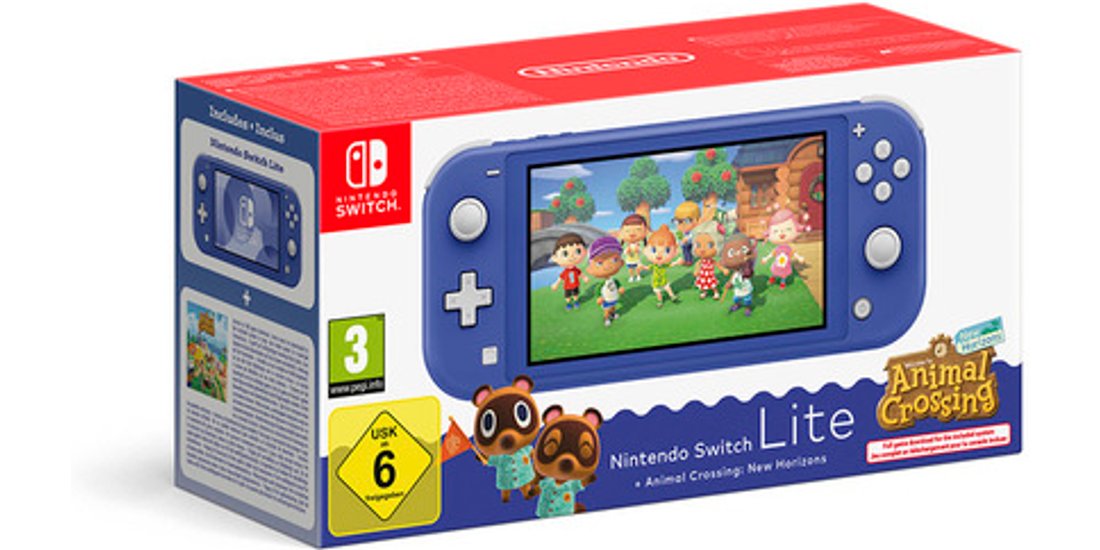 Nintendo Console Switch Lite + Animal Crossing…