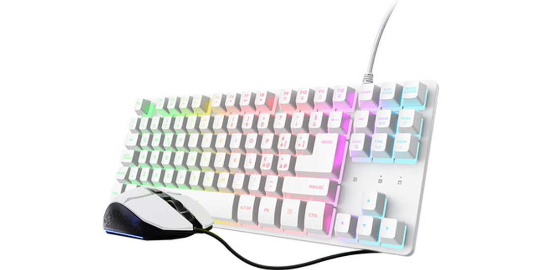 Trust GXT 798W tastiera Mouse incluso Gaming …