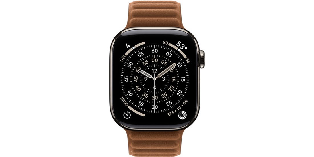 Apple Cinturino a maglie magnetico caramello (…