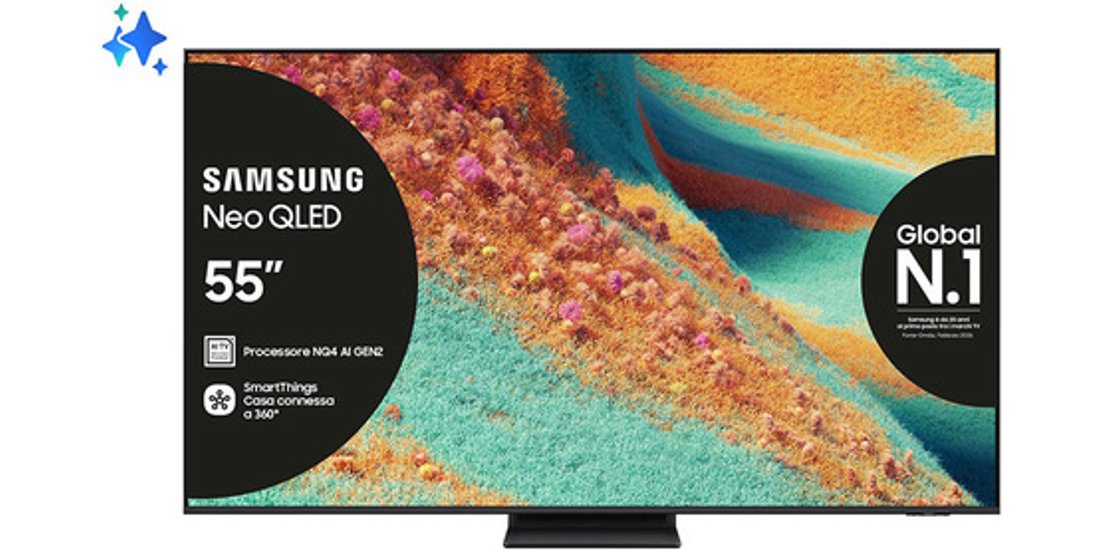 Samsung Neo QLED AI TV 55” QE55QN85FAUXZT 4K…