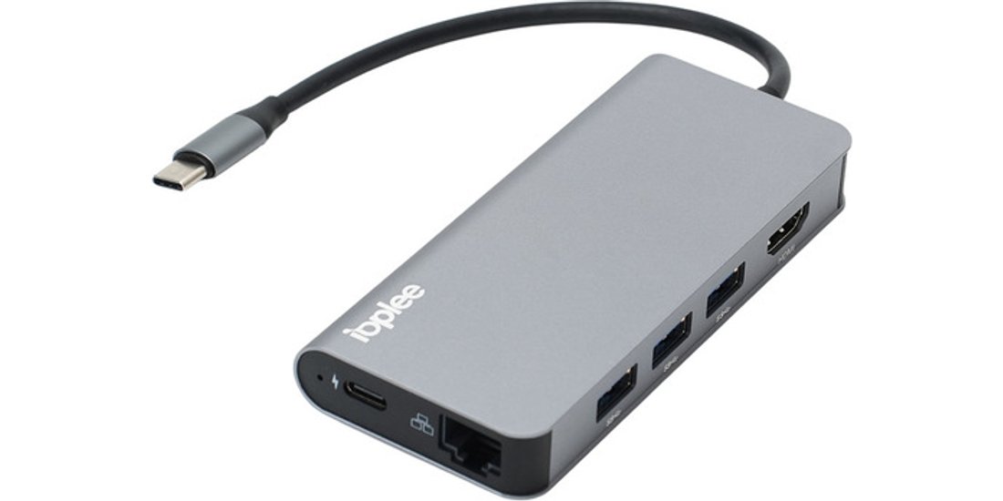 IOPLEE IOPEXTHE8IN1607 hub di interfaccia USB…