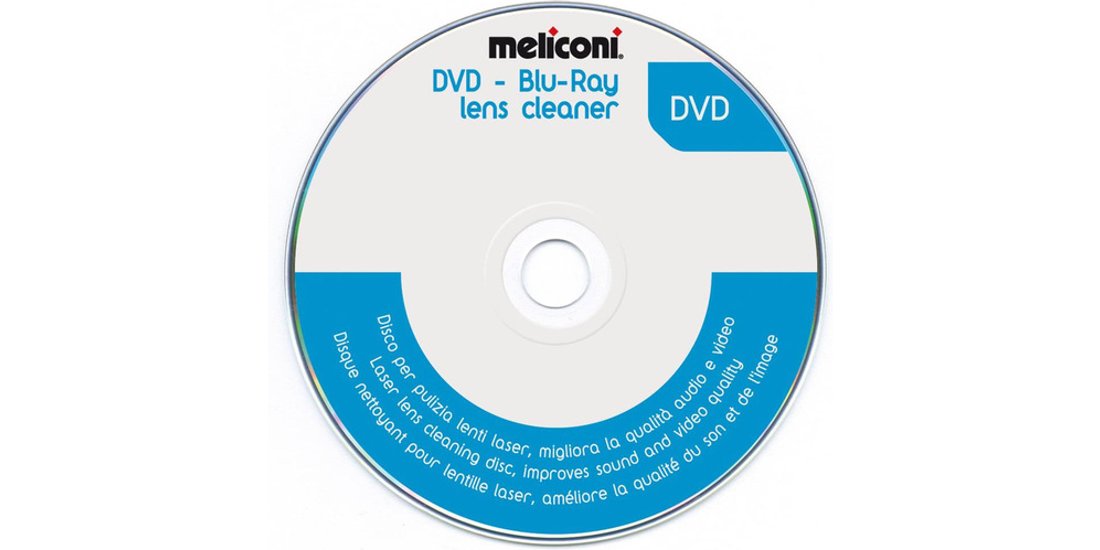 Meliconi DVD Blu-Ray Lens Cleaner cassetta di…