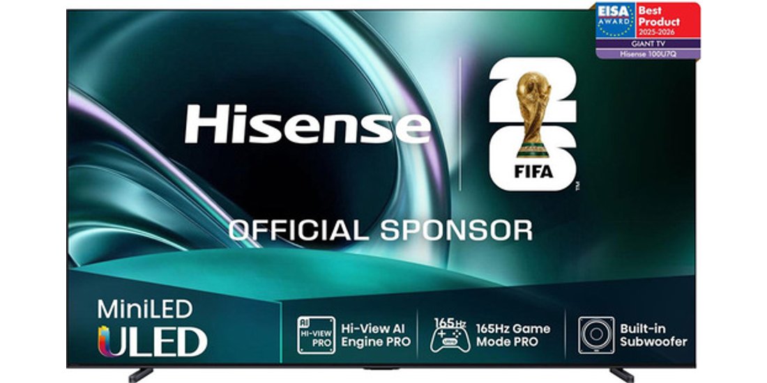 Hisense Smart TV ULED MiniLED 100” 4K 100U7Q
