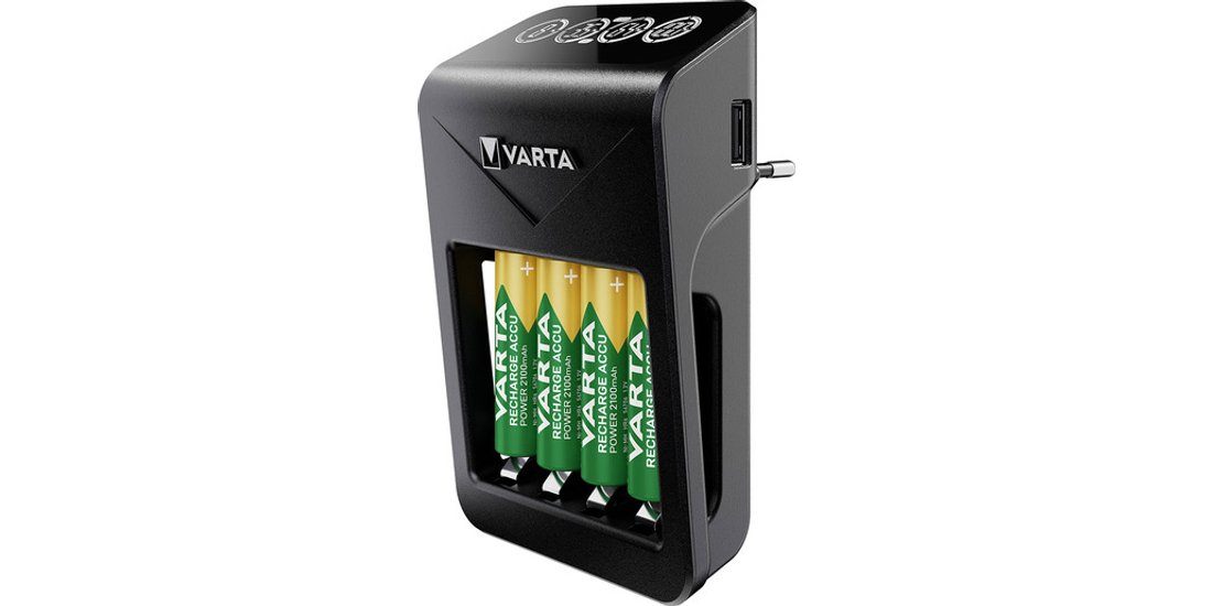 Varta LCD Plug charger+ AA & AAA ((Batterie ricaricabili…