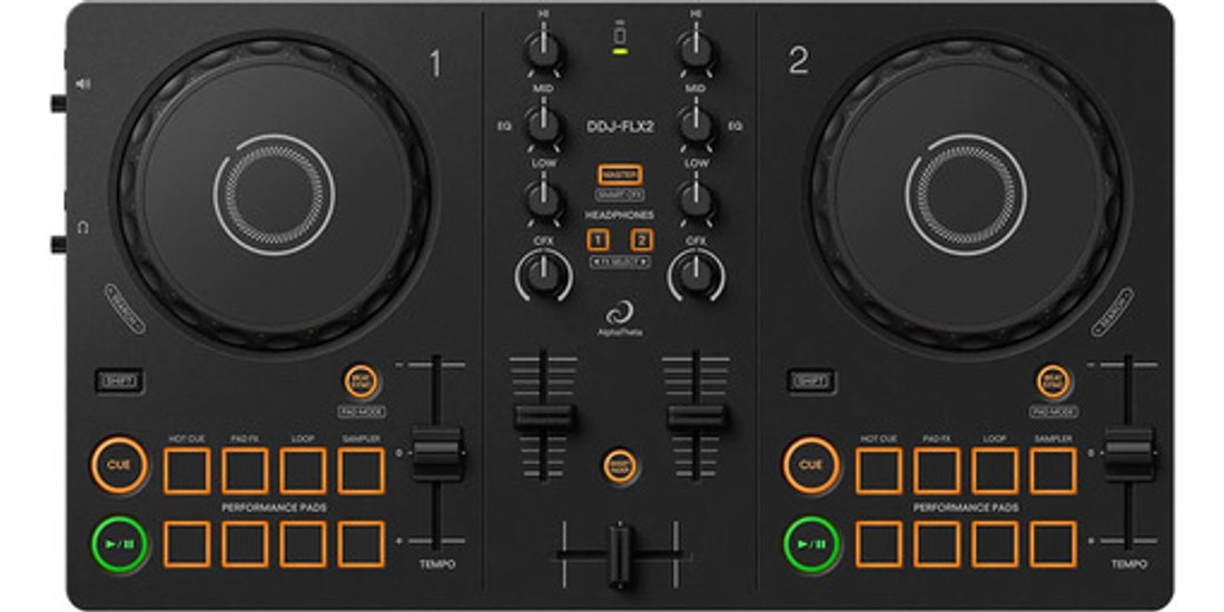Pioneer DDJ-FLX2 controller per DJ 2 canali Nero…