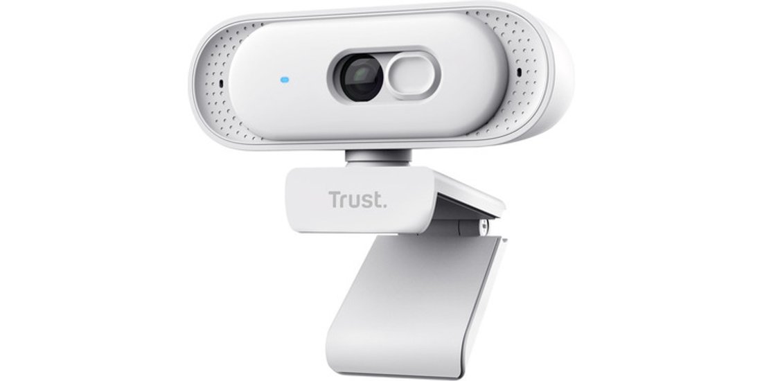 Trust 26180 webcam 2560 x 1440 Pixel USB Bianco…