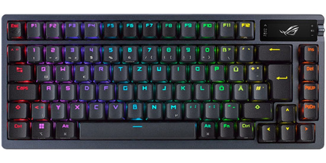 ASUS ROG Azoth tastiera Gaming USB + RF Wireless…