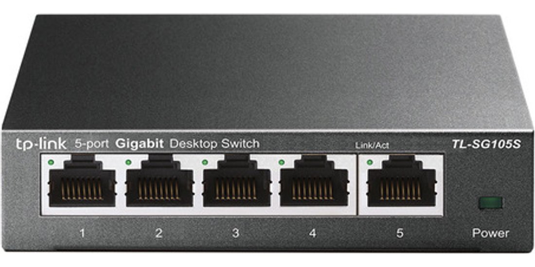 TP-Link TL-SG105S Non gestito Gigabit Ethernet…