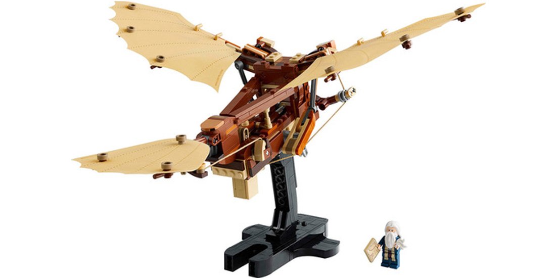 LEGO ICONS Macchina volante di Leonardo da Vinci…