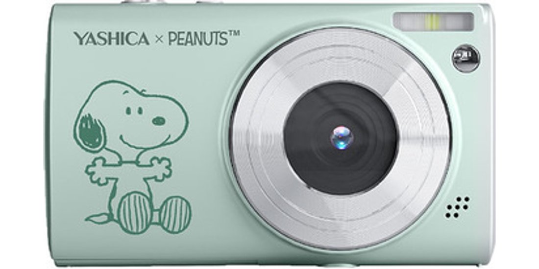 Yashica Peanuts Fotocamera compatta 30 MP Verde…