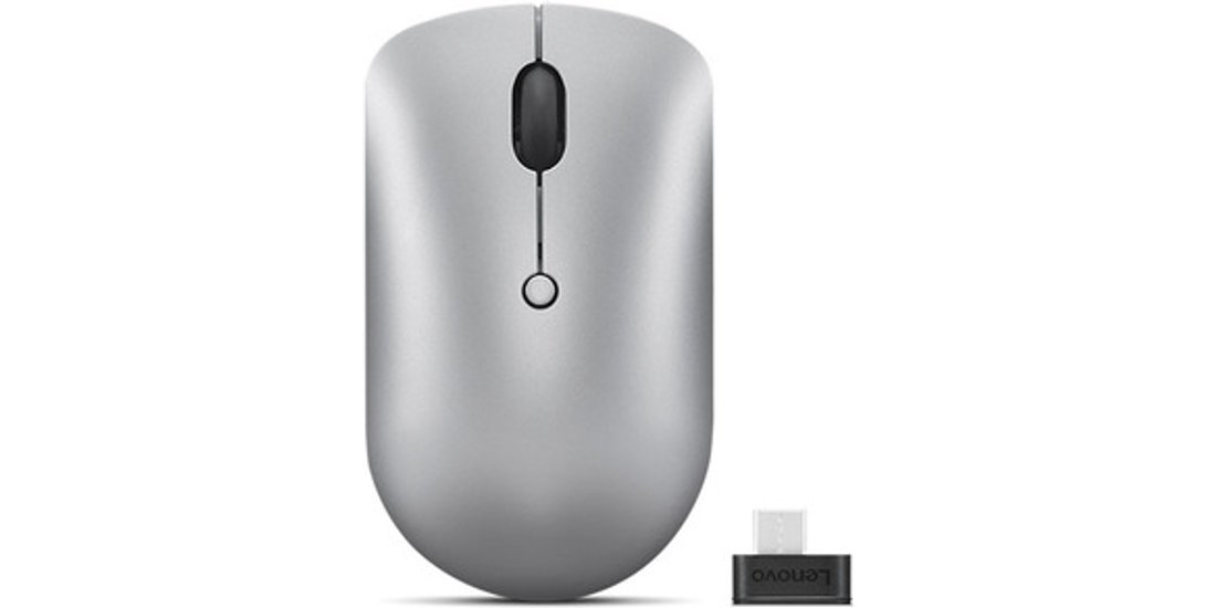 Lenovo Mouse wireless USB‑C 540 compatto (Grigio…