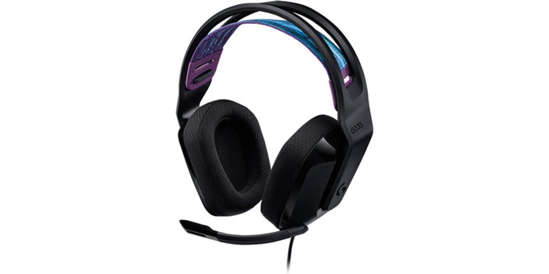 Logitech G G335 cuffia gaming cablata (nero)