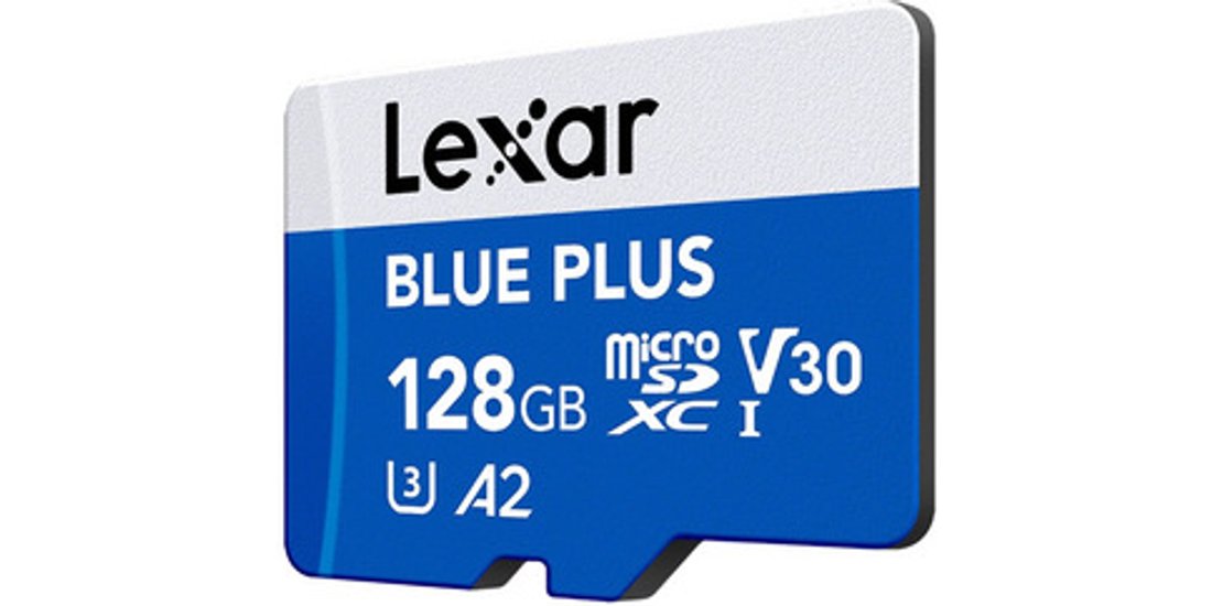 Lexar BLUE PLUS 128 GB MicroSDXC UHS-I