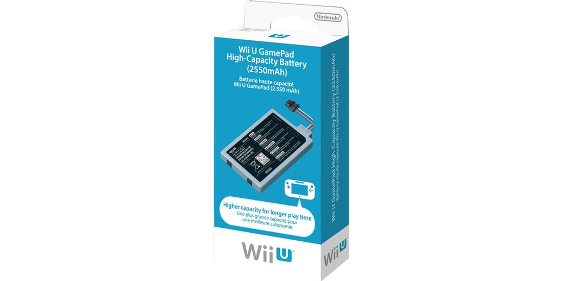 Nintendo Wii U GamePad Battery Pack Batteria …