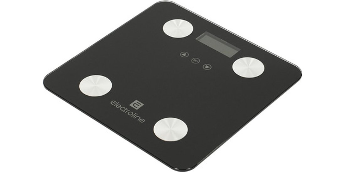 Electroline EXTSCALE661 Quadrato Nero Bilancia…