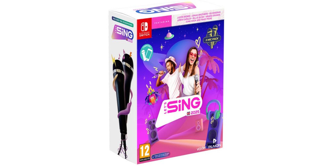 Let’s Sing 2025 + Componente aggiuntivo Switch…