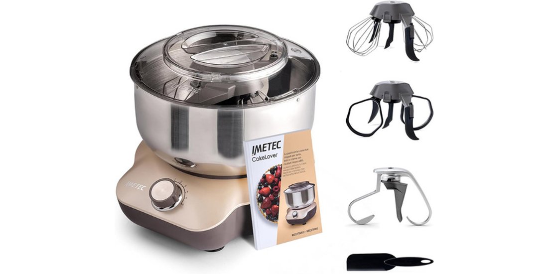 Imetec CakeLover Impastatrice Planetaria di 5L…