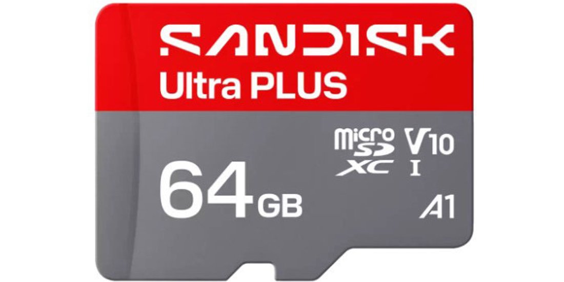 SanDisk Ultra PLUS 64 GB MicroSDXC UHS-I