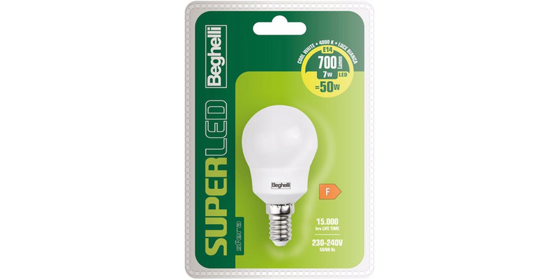 Beghelli SuperLED Lampadina a risparmio energetico…