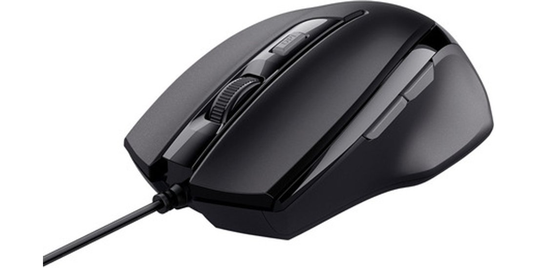 Trust Voca mouse Ufficio Mano destra USB tipo…