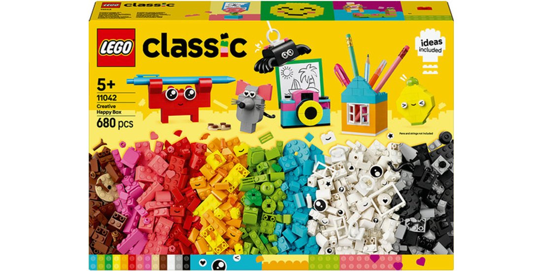 LEGO Classic Scatola della felicità creativa…
