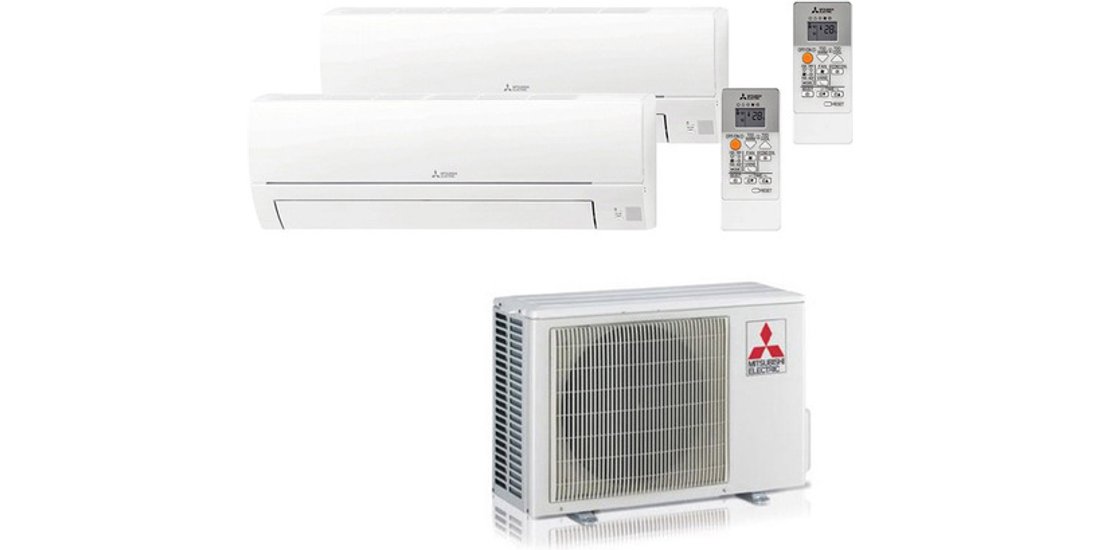 Mitsubishi Electric Dualsplit 9000+9000BTu MXZ…