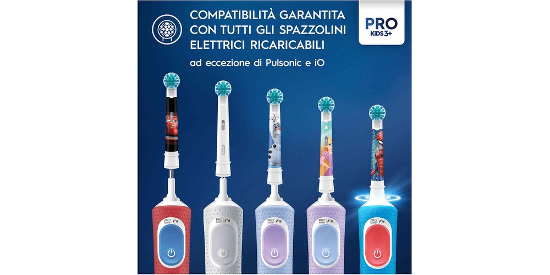 Oral-B Testine Di Ricambio Pro Kids Con Spiderman…