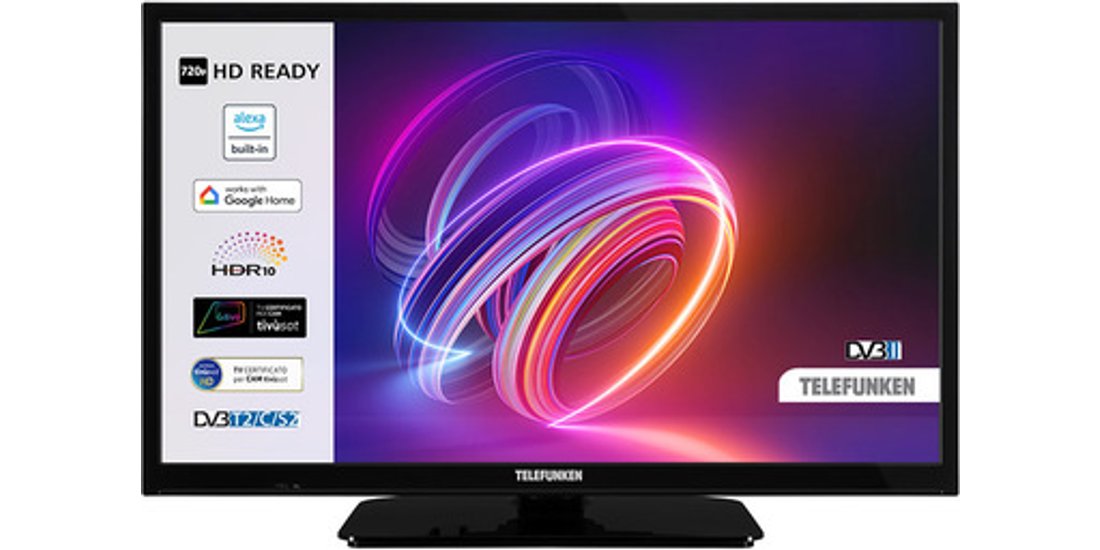 Telefunken TE24553B45V2DZ TV 61 cm (24”) HD …