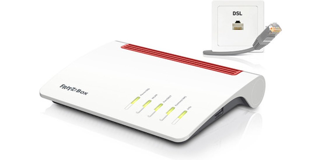 FRITZ!Box 7590 router wireless Gigabit Ethernet…