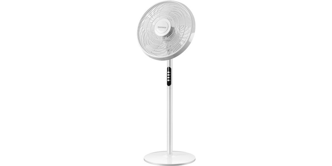 Telefunken Ventilatore Piantana 45W Bianco