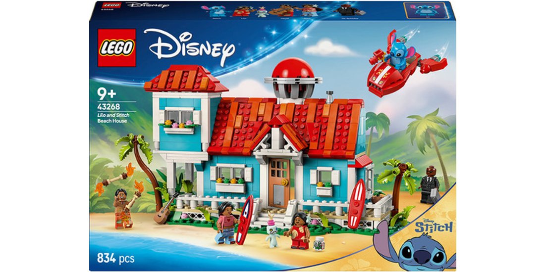 LEGO Disney Casa sulla spiaggia di Lilo e Stitch…