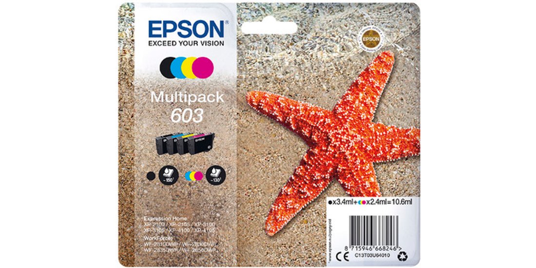Epson 603 stella marina Multipack cartuccia d…