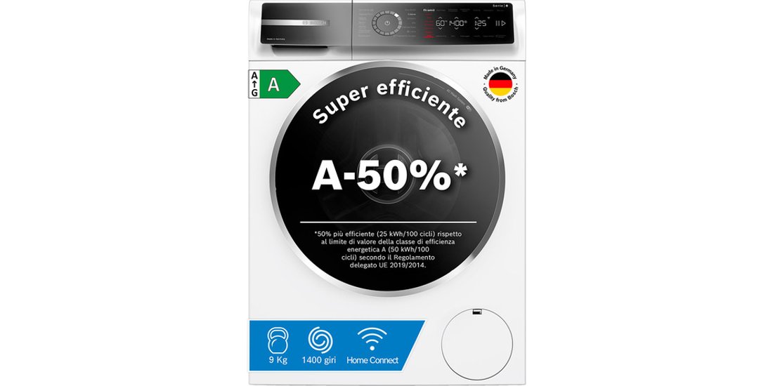 Bosch Serie 8 WGB24402IT Lavatrice a carica frontale…