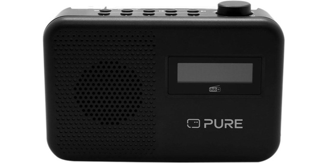 Pure Elan One 2 Portatile Digitale Nero